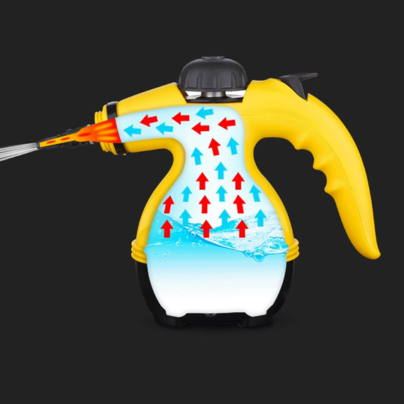 Відпарювач із функцією пароочисника Steam Cleaner DF-A001 (TM-115)/Рожевий відпарювач | Зображення 9
