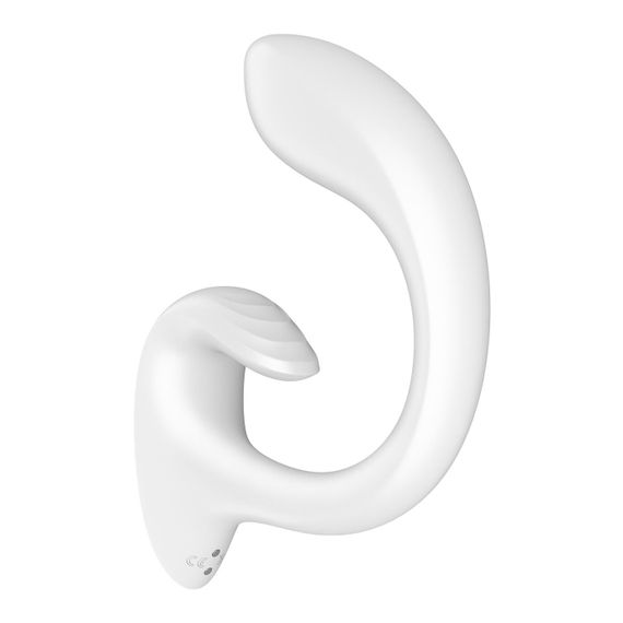 Вагінально-кліторальний вібратор Satisfyer G for Goddess 1 White, 2 мотори | Зображення 2