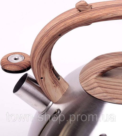 Чайник Kamille Whistling Kettle 5л из нержавеющей стали со свистком KM-0698 | Зображення 2