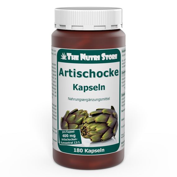 Артишок The Nutri Store Artichoke 400 mg 180 Caps ФР-00000166-1