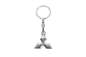 Металлический брелок с логотипом Mitsubishi для Тюнинг Mitsubishi