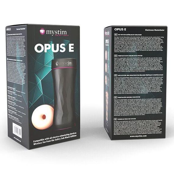 Мастурбатор Mystim Opus E Donut для електростимулятора Sex Aura | Зображення 3
