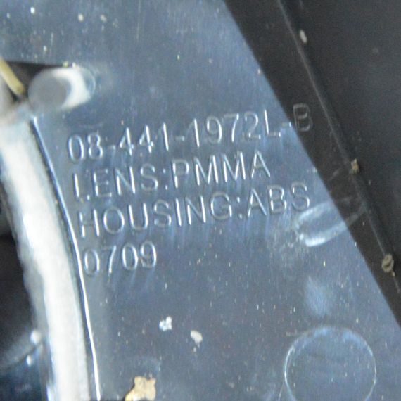 Ліхтар задній лівий Volkswagen Golf Plus 2005-2009 Фара стоп ліва Фольксваген 084411972L | Зображення 3