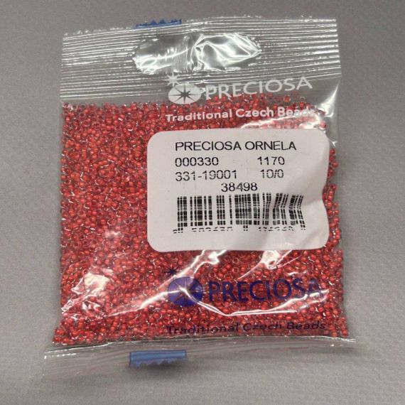 Бисер чешский Preciosa 10/0, цвет 38498 - 50 г | Зображення 1