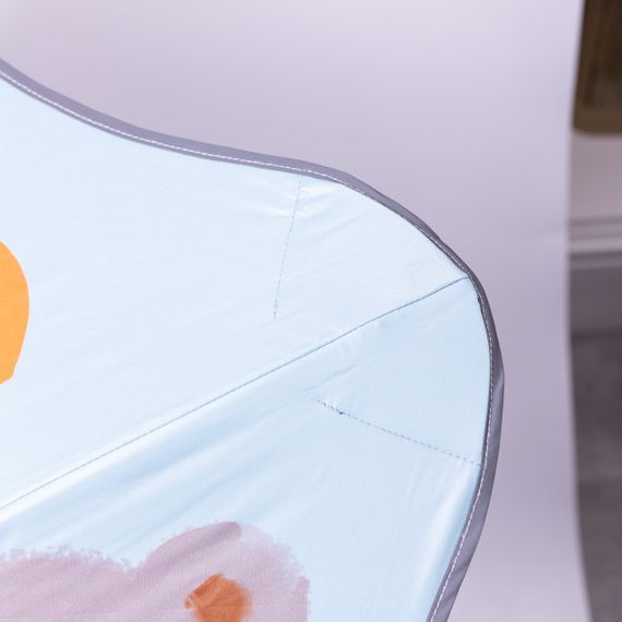 Парасолька дитяча механічна елегантна з принтом міцна надійна з поліестеру діаметр 90 см HP-23-13R | Зображення 8