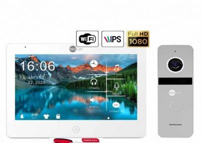 Комплект видеодомофона Neolight Mezzo HD WF и Solo FHD