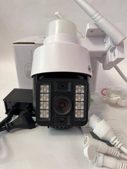 Камера відеоспостереження PTZ вулична WiFi 4 МП, кольорове нічне бачення, XPRO, 2L-A2-WIFI/ZD-SC04-4MP V380Pro (45041-16973_884) | Зображення 4