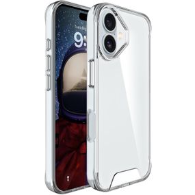 Чохол TPU Space Case transparent для Apple iPhone 17 (6.3") Прозорий