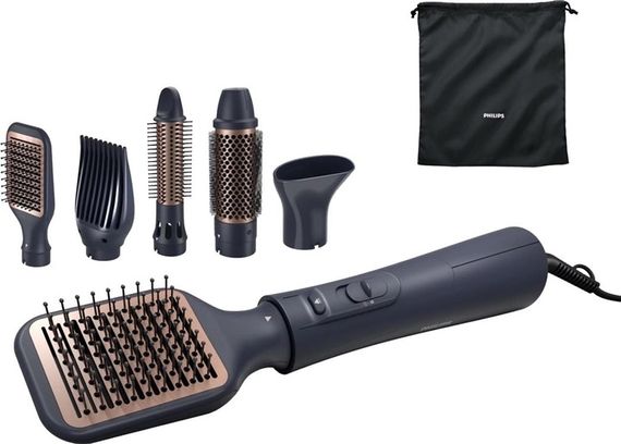 Фен-щітка Philips Series 5000 BHA530-00 1000 Вт чорний