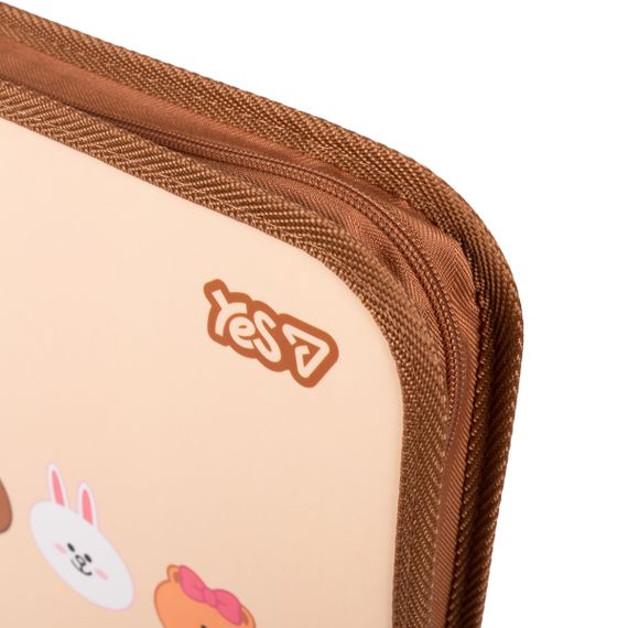Папка факультативная A4 YES Line Friends 492470 34х24х3 см | Зображення 4
