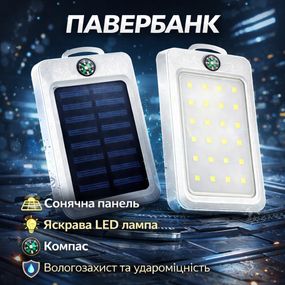 Потужний powerbank для планшета, Power bank для двох телефонів Повербанк подорожей FV-32