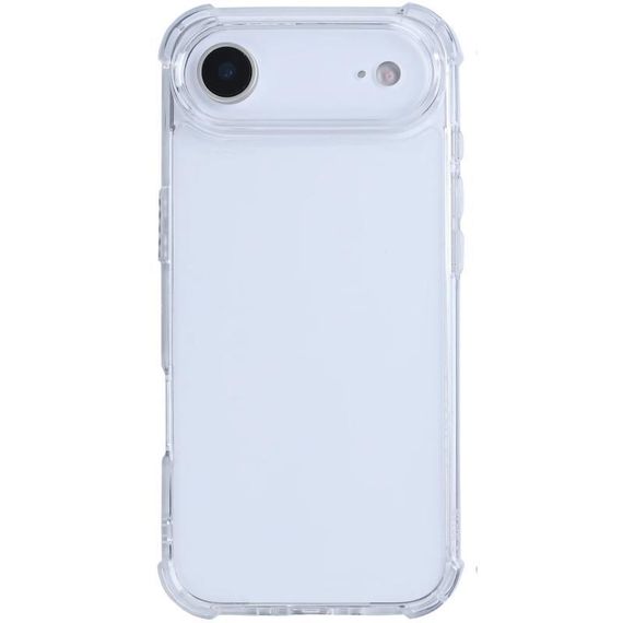 TPU чохол GETMAN Ease logo посилені кути для Apple iPhone 17 Air (6.5") Безбарвний (прозорий) | Зображення 3