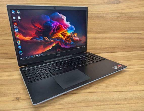 Ігровий ноутбук Dell G5 5505 / 15.6" (1920x1080) IPS / AMD Ryzen 7 4800H (8 (16) ядер по 2.9 - 4.2 GHz) / 16 GB DDR4 / 512 GB SSD / AMD Radeon RX 5600M, 6 GB GDDR6, 192-bit / USB Type-C / Windows 10 б/в + Подарунок Миша / USB | Зображення 3
