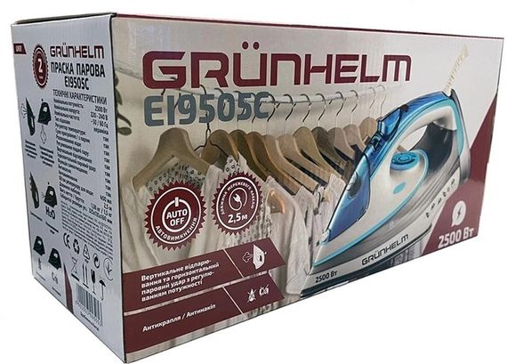 Праска Grunhelm EI9505С 2500 Вт | Зображення 5