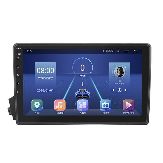 Штатная магнитола Lesko для SsangYong Kyron I 2005-2007 экран 9" 2/32Gb 4G Wi-Fi GPS Top