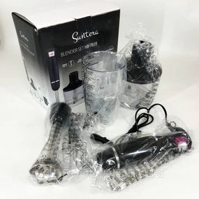 Блендер для кухни измельчитель с чашей Suntera, Портативный блендер измельчитель, Блендеры с насадками UW-20