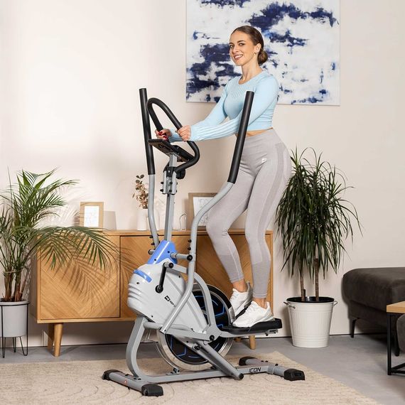 Орбитрек магнитный Hop-Sport HS-400B Icon серебристый | Зображення 8