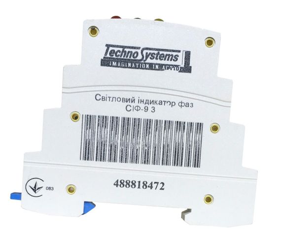 Світловий індикатор фаз СІФ-9 3ф на DIN-рейку Ny95504923 | Зображення 2