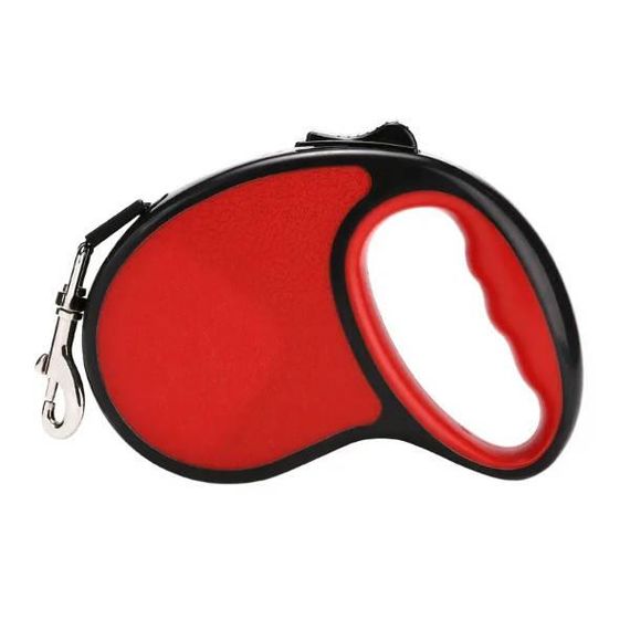 Поводок автоматический выдвижной для собак AND LY-727 3м Красный