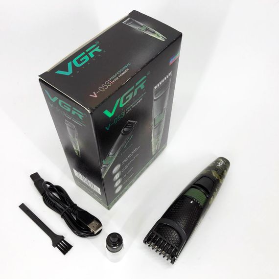 Машинка для підстригання VGR-053, Машинка для стрижки волосся і гоління Тример волосся портативний AT-67 | Зображення 4