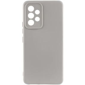 Чехол TPU GETMAN Liquid Silk Full Camera для Samsung Galaxy A52 4G / A52 5G / A52s Серый / Lavender