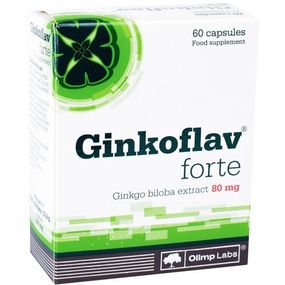 Гинкго Билоба для спорта Olimp Nutrition Ginkoflav Forte 60 Caps