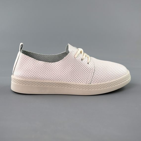 Кеди жіночі перфорація 591552 Молочні 36 37 38 39 40 41