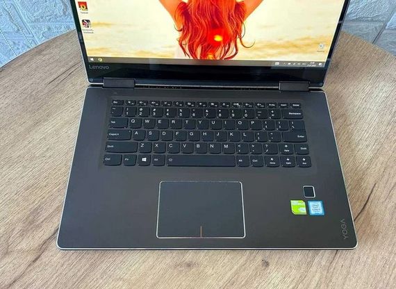 Ноутбук Сенсорний   Lenovo Yoga 710-15IKB X360 + SSD + 940MX + 8 GB Б/В | Зображення 2
