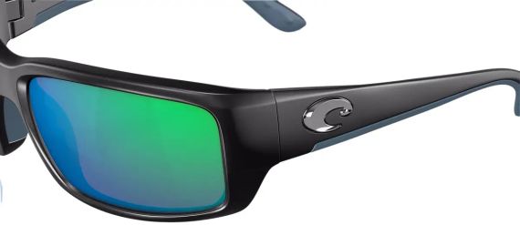 Окуляри Costa Del Mar Fantail Matte Black Green Mirror 580G | Зображення 5