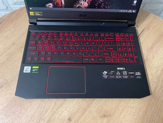 Ноутбук Acer Nitro AN515-55 15.6"FHD/IPS/144Hz/i5 10300H/8/SSD512/GTX1650-4Gb | Зображення 3