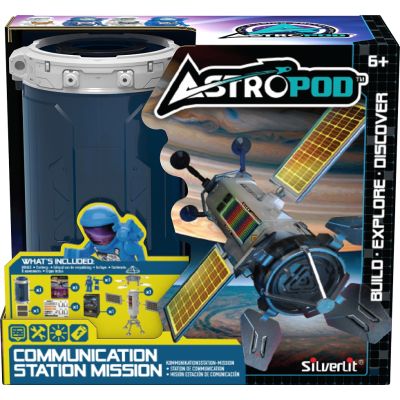 Игровой набор Astropod с фигуркой – Миссия Построй станцию связи (80333)