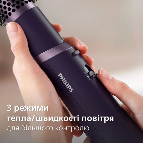 Фен-щітка Philips BHA305/00 800 Вт фіолетовий | Зображення 7