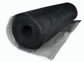 Сетка пластиковая 6*8 1м*30м от кротов чёрная Сота