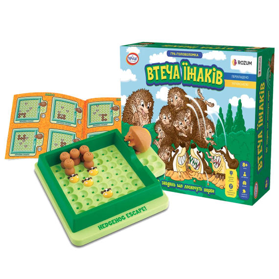 Настольная игра Спасите ёжиков! (Hedgehog Escape) | Зображення 1