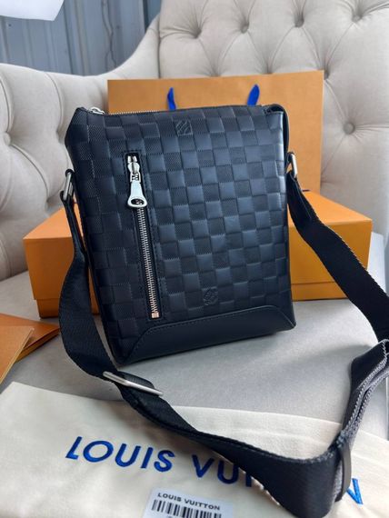 Месенджер чорний Louis Vuitton Discovery BB c862 | Зображення 6