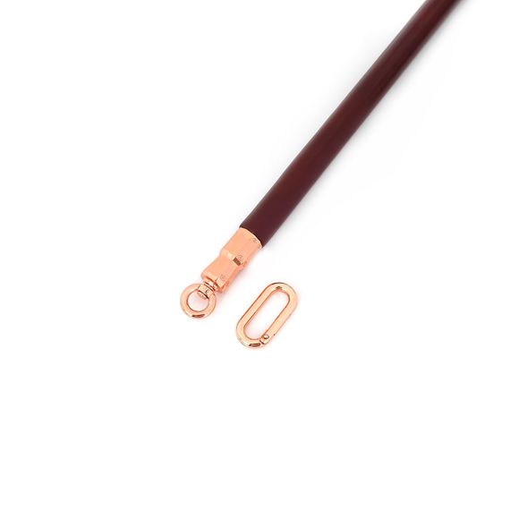 Фіксатор-розпірка для ніг або рук Liebe Seele Wine Red Spreader Bar, дерево + натуральна шкіра | Зображення 3