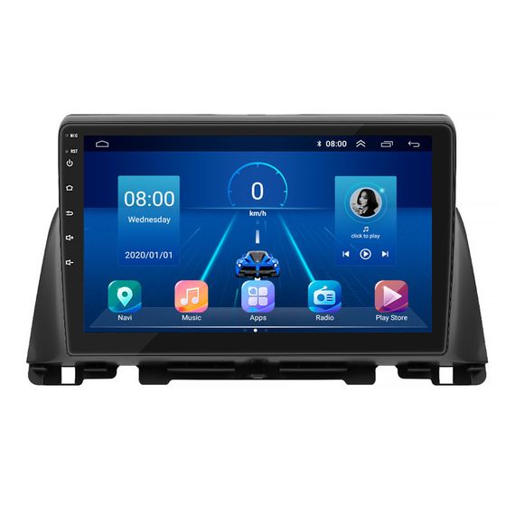 Штатная магнитола 10" Lesko для Kia Optima IV Рестайлинг 2018-2020 6/128Gb 4G Wi-Fi GPS Top Киа