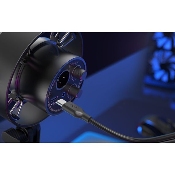 Мікрофон Fifine K688 USB Black (K688) | Зображення 8
