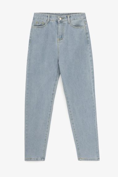 Джинси Mom Fit жіночі  801 L Блакитний shop (2000990501783)