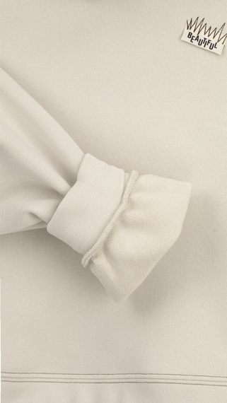 Костюм світшот+штани для дівчинки Dinomin 0029 164 см Світло-бежевий shop (2000999162794) | Зображення 3