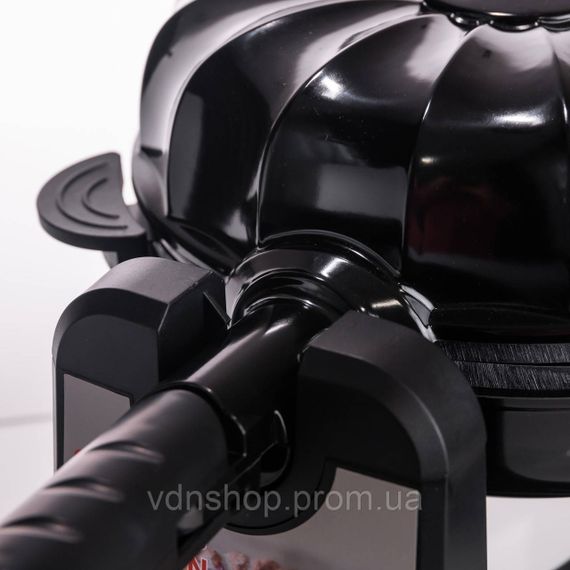 Кексниця електрична 1800 Вт з антипригарним покриттям 37×17×18 (см) Чорна SK-BBQ-837 | Зображення 6