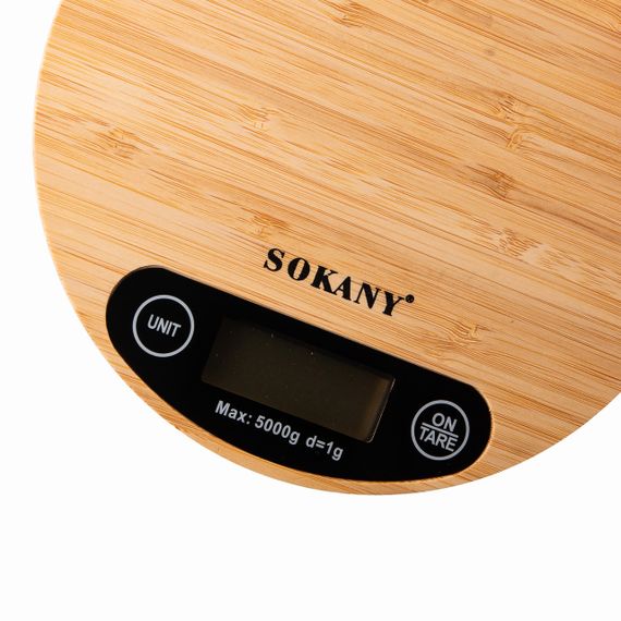 Кухонні ваги Sokany SK-19024 електронні до 5 | Зображення 1