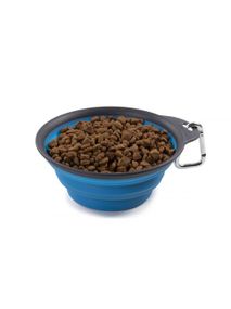 Миска дорожная складная Dexas Collapsible Travel Cup, 480 мл, голубая