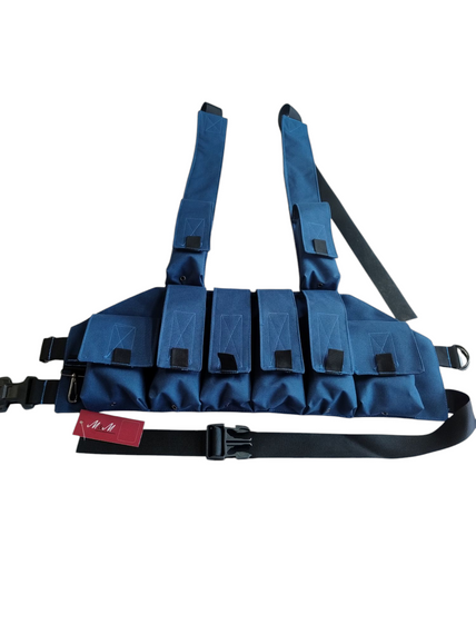 Нагрудна розвантажувальна система закритого типу А М&M Вид 4 Blue Angels синій артикул (213175)
