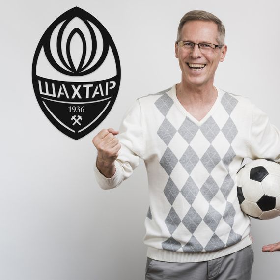 Панно декоративная картина на стену ФК Шахтер LED подсветка 400х600 acr-p000084 | Зображення 1