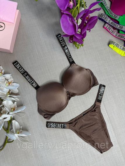 Жіночий Купальник - комплект Victoria`s Secret зі стразами, Жіночий купальник Вікторія Сикрет Преміум Якості