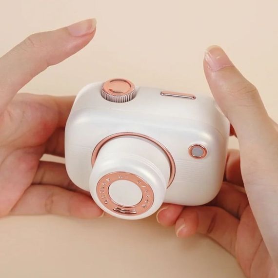 Смарт стимулятор 5-в-1 для клітора, сосків та точки G BeYourLover Alberta у вигляді фотоапарата, білий Sex Aura | Зображення 4