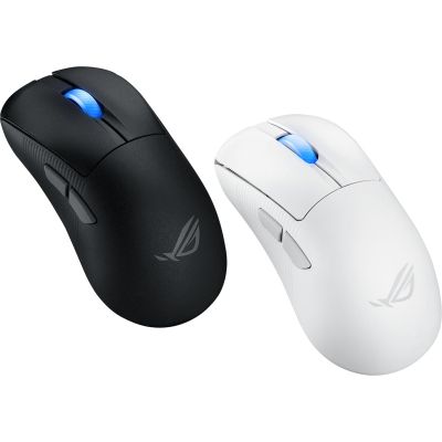 Мышка ASUS ROG Keris II WL ACE Wireless/Bluetooth/USB Black (90MP03N0-BMUA00) | Зображення 4