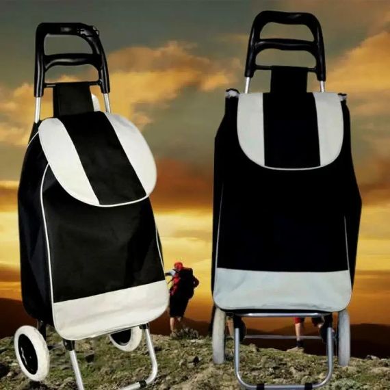 Сумка хозяйственная на колесиках 95 см 1897 тележка сумка кравчучка черная