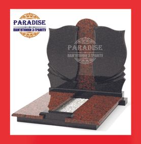 Двойной эксклюзивный памятник из гранита